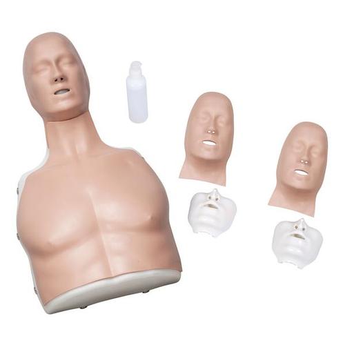 
	Simulador de reanimación cardiopulmonar "Basic Billy", blanco, 1012793 [P72], BLS adulto