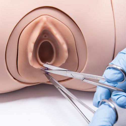 Módulo de formación en sutura de episiotomía para Simulador de Parto P90, 1022212 [P96], Obstetricia