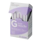 agulha SEIRIN® tipo G, 1022380 [S-G2575], Silicone-Coated Acupuncture Needles